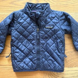 Patagonia Dark Blue Quilted Jacket